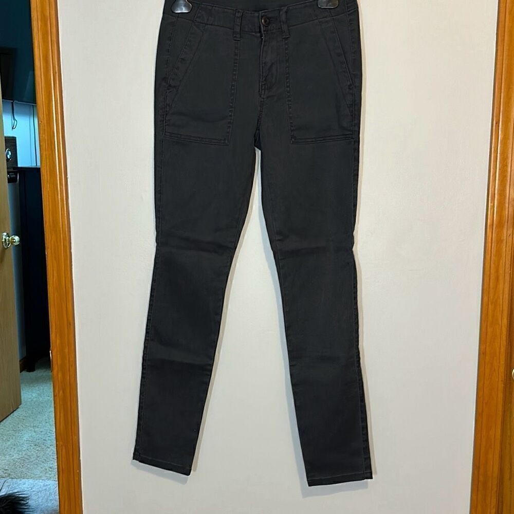 Cabi #3395 quest utility pant dark blue gray size 6 BIN A